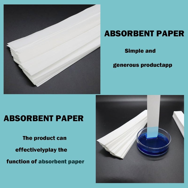 Scienfocus lab Grade 1 Chromatography Paper Strips - 1 X 3 in（300 Pcs），Clear Separation Filter Paper Chromatography Strips - Image 5
